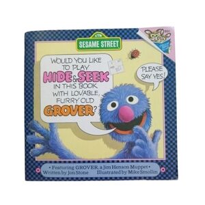 Sesame Street Grover Hide & Seek Book